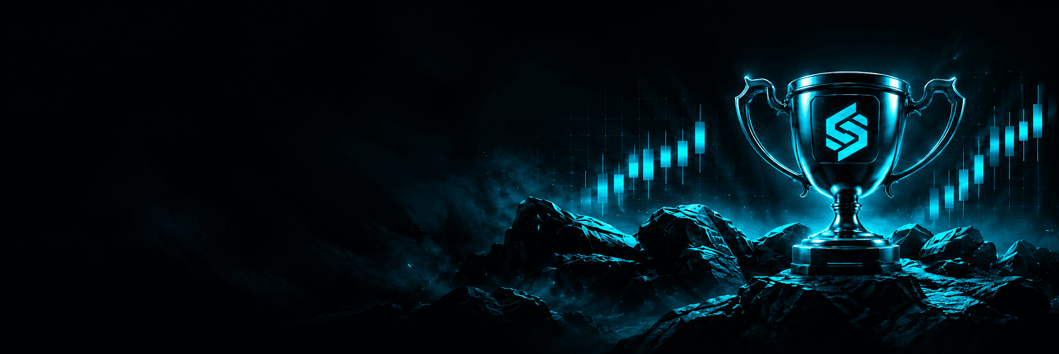 Giveaway Trophy Background